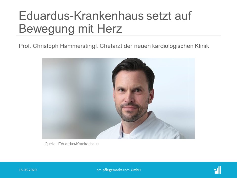 Eduardus-Krankenhaus setzt auf Bewegung mit Herz