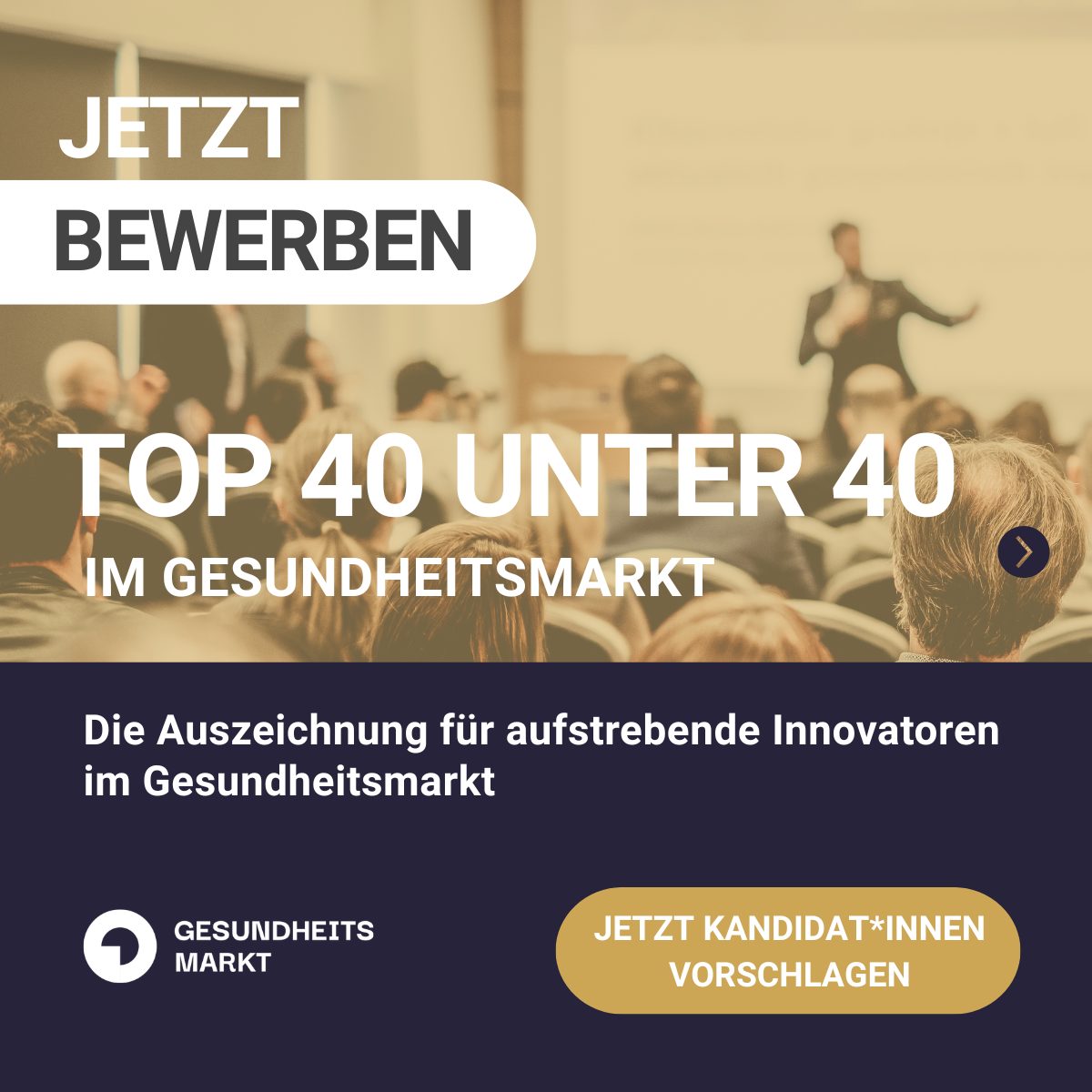 Top 40 unter 40 im Gesundheitsmarkt